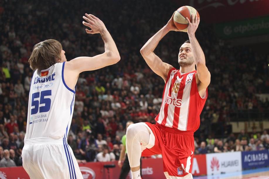  Stefan Janković Crvena zvezda Budućnost finale ABA lige 