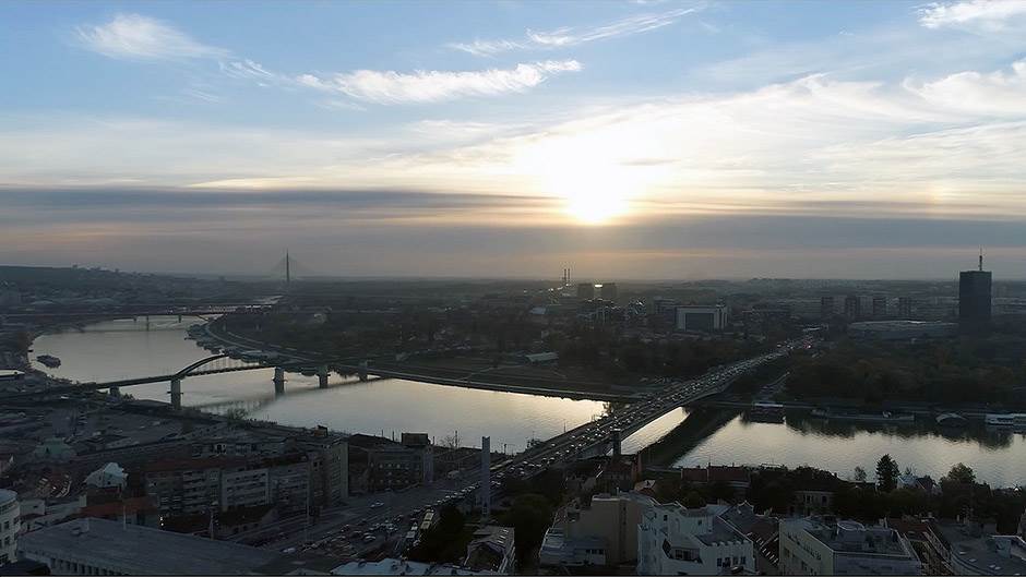  Beograd: Obala rijeke Save od danas - Obala jasenovačkih žrtava 