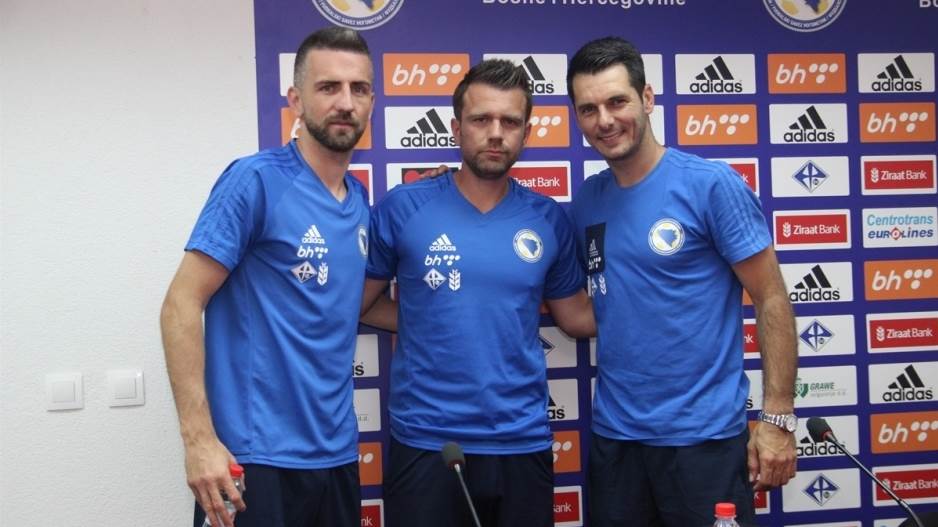  Vedad Ibišević, Zvjezdan Misimović, Emir Spahić, oproštaj od reprezentacije BiH 