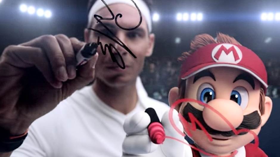  Super Mario ili Rafael Nadal: Poen meča! (VIDEO) 