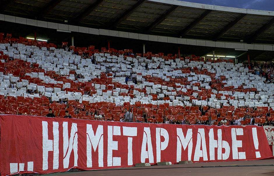  FK Crvena zvezda kazna UEFA dvije utakmice bez navijača 