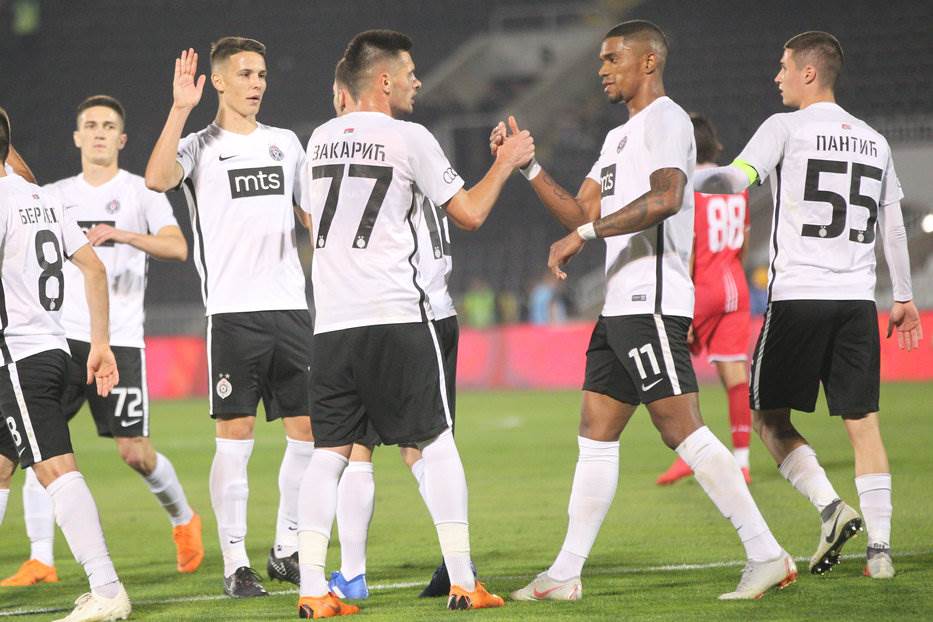  Superliga Srbije 11. kolo - Partizan - Voždovac 4-0 
