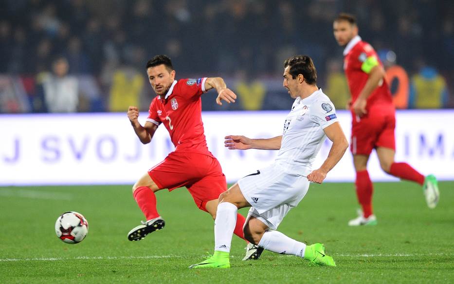  Liga nacija - Gruzija - Kazajstan 2-1 
