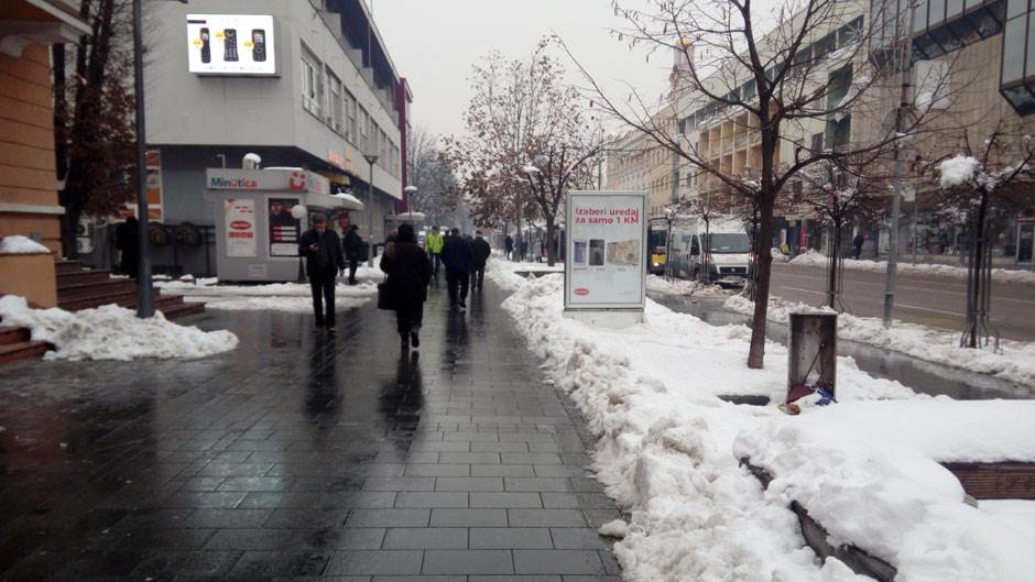  Moguće padavine, oprezno zbog poledice 