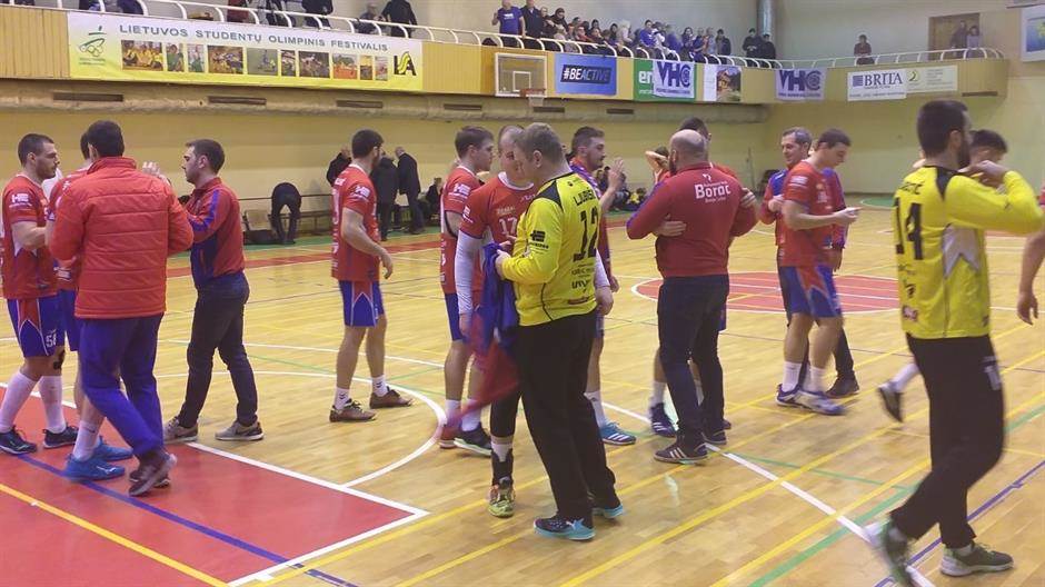  EHF Čelendž kup - Slavlje RK Borac m:tel u Vilnjusu 