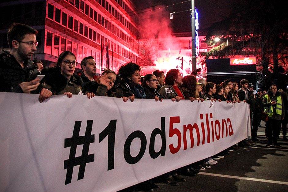  Novi opozicioni protest u Beogradu 