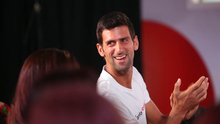  FOTO: I Novak zna za hit - "Da sam pauk, mali pauk" 