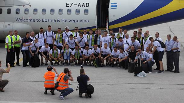  FOTO: "Zmajevi", srećan put! 