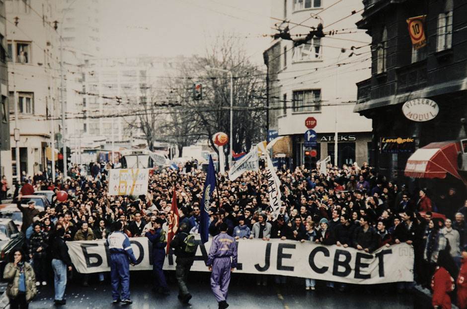 DOS, protesti, beograd je svet, studentski protesti, đinđić