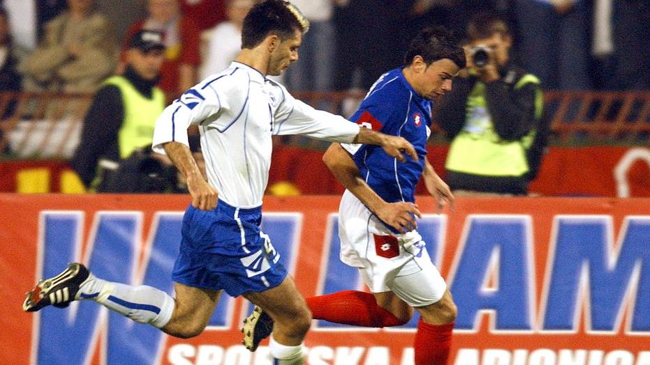 Emir Spahić, Mateja Kežman