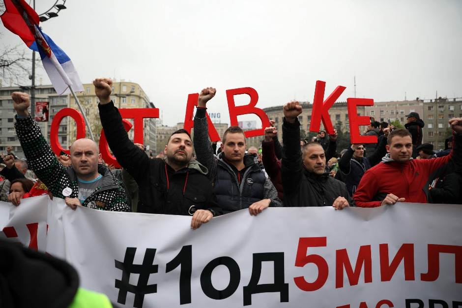  Još jedan protest opozicije u Beogradu 