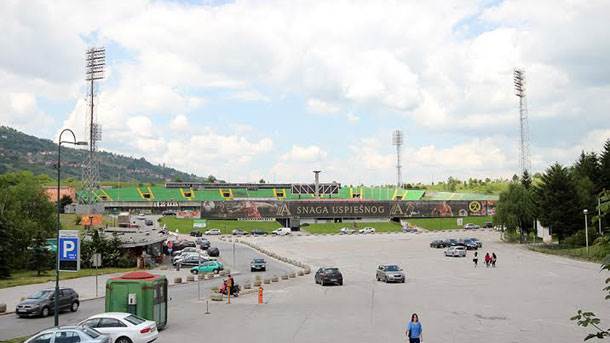  Stadion Koševo pripremljen za fudbal po završetku EYOF-a 