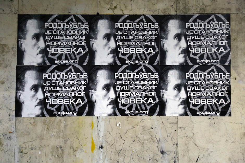  Nečuveno: Plakati Ljotića u centru Beograda (FOTO) 