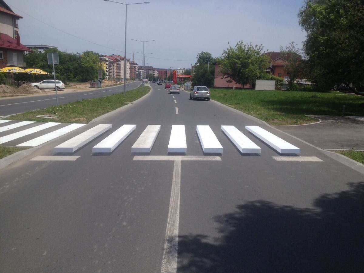  Banjaluka dobila prvi 3D pješački prelaz 