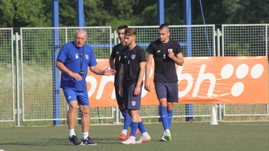 Početak priprema FK Krupa, pripreme Krupe, Zoran Marić 