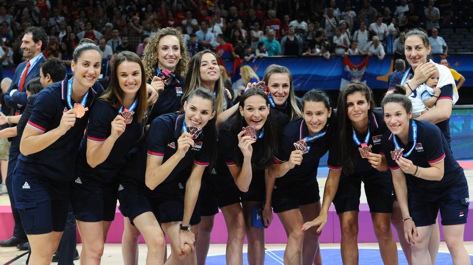  Košarkašicama Srbije po 10.000 evra za bronzu na Evropskom prvenstvu 