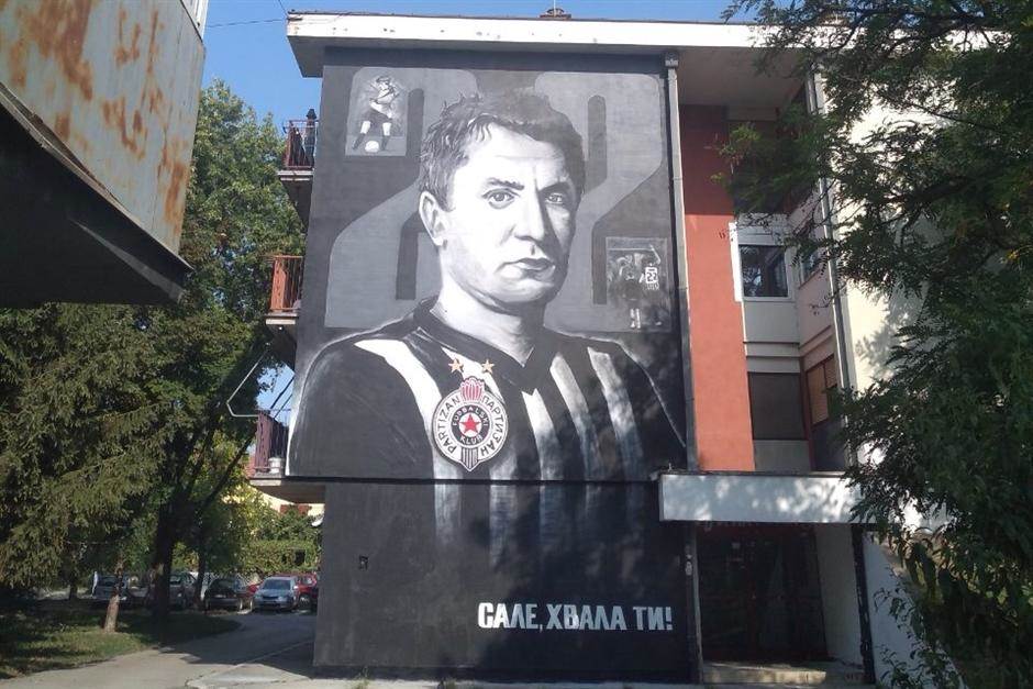  Mural u čast legende Partizana (FOTO) 