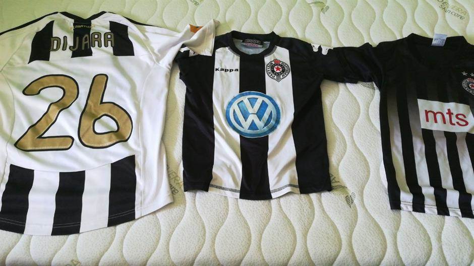 Partizan, dres, dresovi, dres Partizana