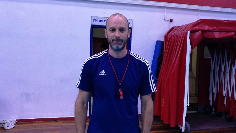  MONDO U Atini - EHF kup Olimpijakos - Borac - Luis Felipe Himenez Reina 