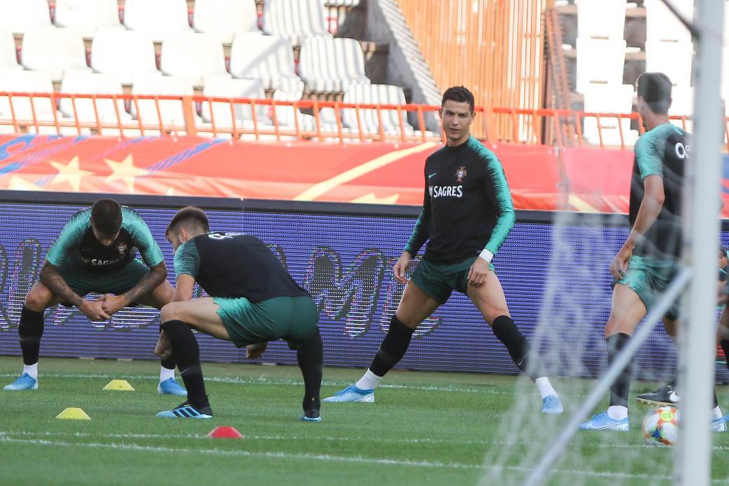  Srbija Portugal trening Portugala Rajko Mitić Krisitjano Ronaldo  