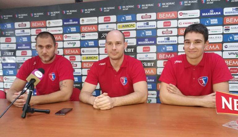 Nemanja Vučićević, Dejan Unčanin, Jovan Todorović, RK Borac