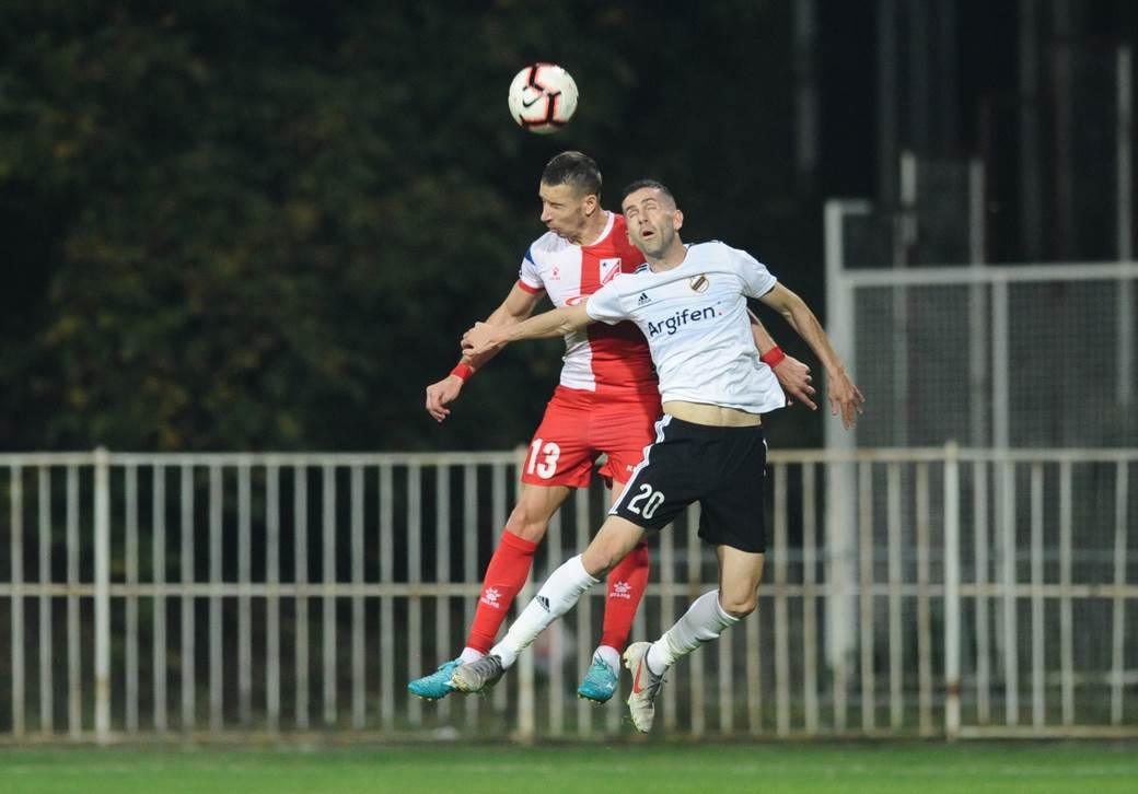  Superliga 12 kolo Čukarički Vojvodina 0-0 