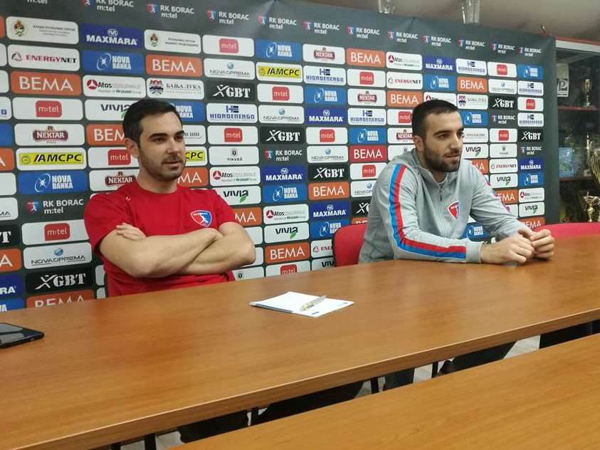  Rk Borac - Rk VOgošća, najava 4. kolo Premijer lige BiH, Mirko Mikić, Slađan Subotić 