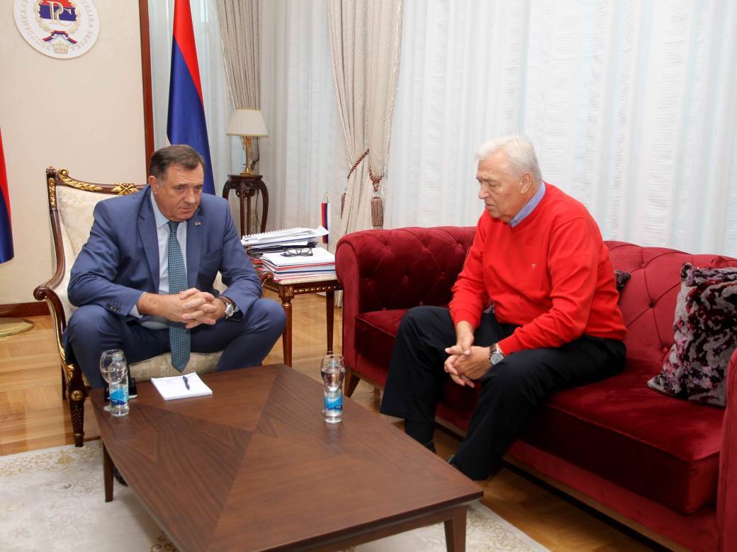  Dodik nakon sastanka sa Pavićem: Ovo je najskladnija politička koalicija 