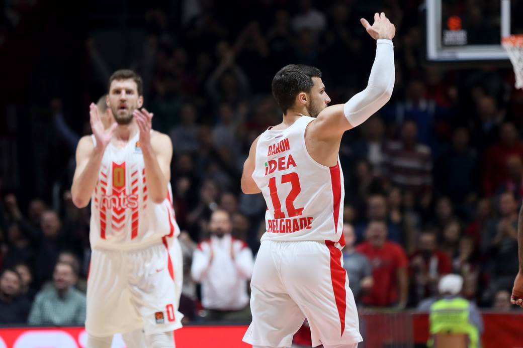  KK Crvena zvezda raspored Igokea, Evroliga vječiti derbi 