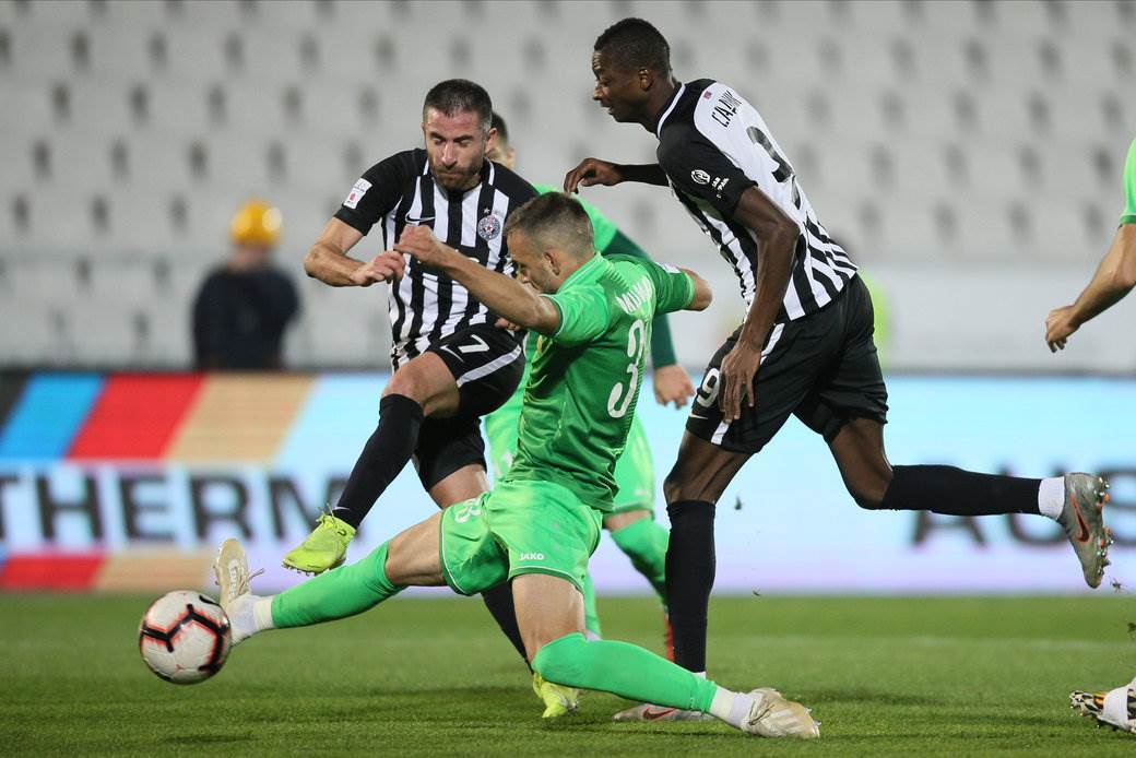  Partizan - Inđija 3:0 Superliga Srbije 16. kolo 
