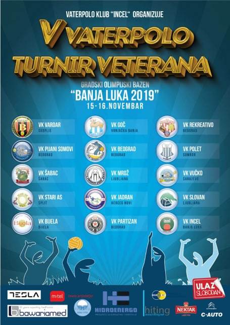 Vaterpolo, Incel, Banjaluka
