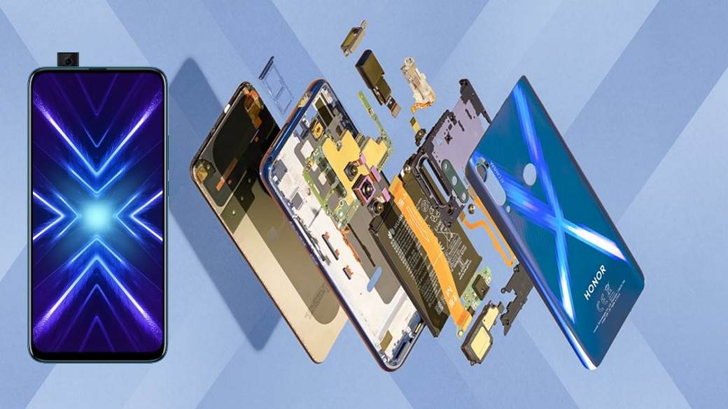  HONOR 9X rastavljen HONOR 9X teardown video Kakav je HONOR 9X HONOR 9X utisci cijena kupovina 