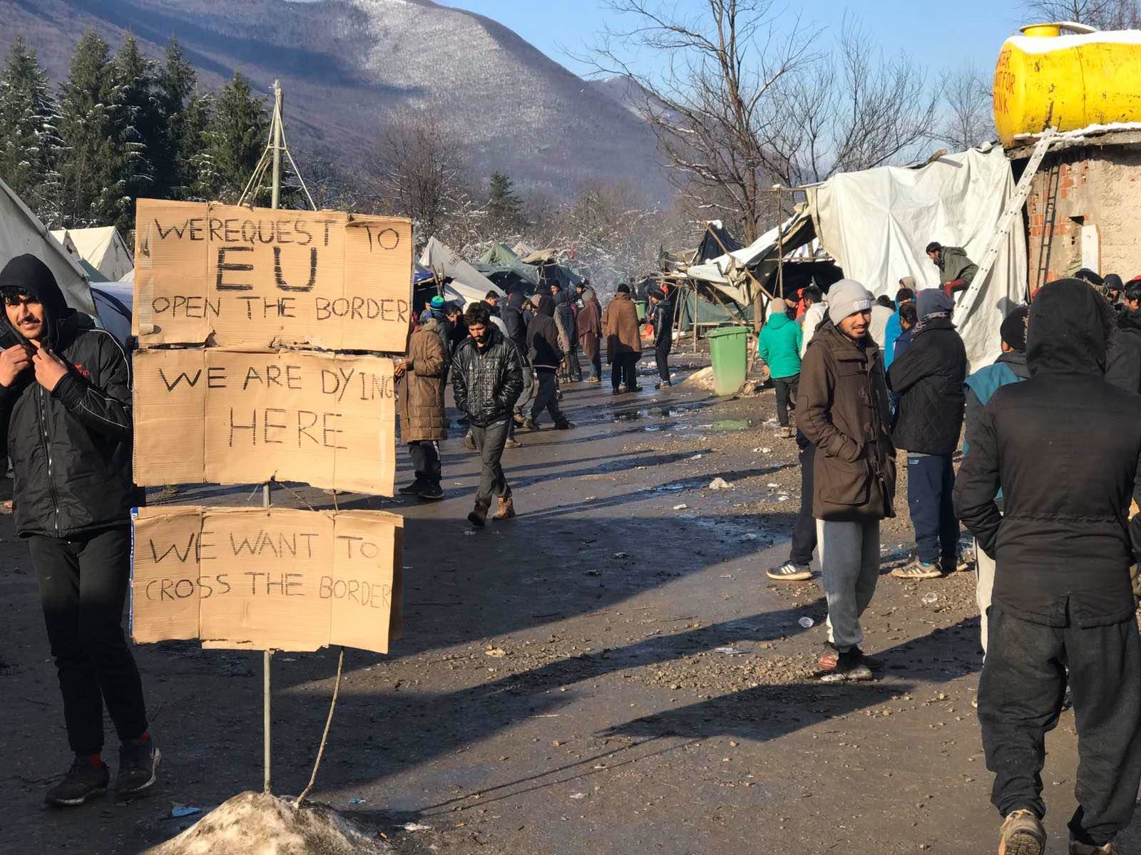  Na području BiH više od 7.000 migranata, 2.000 van kampova 