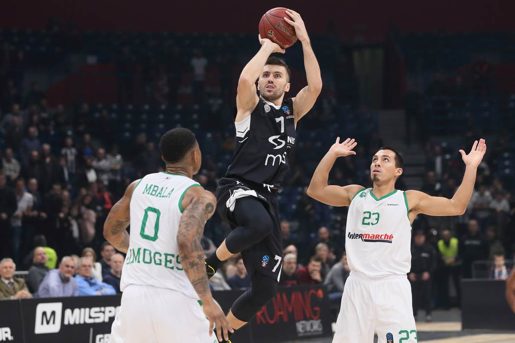  KK Partizan Raspored druga faza Evrokup 