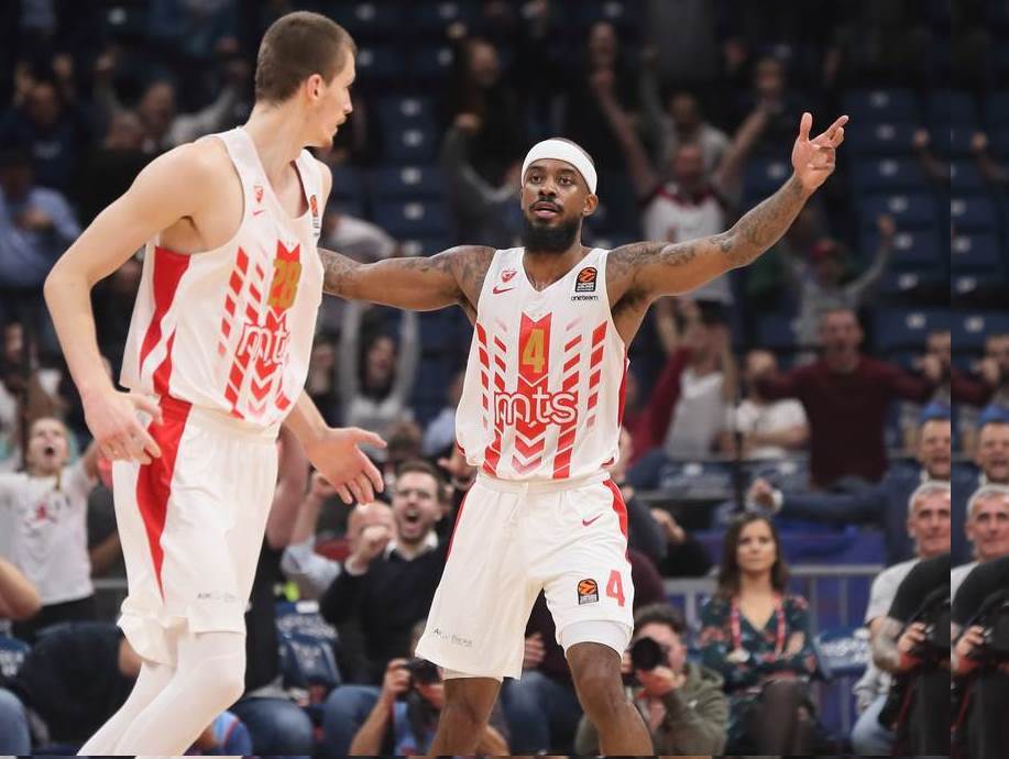  Crvena zvezda - Bajern Evroliga početak 2020. 