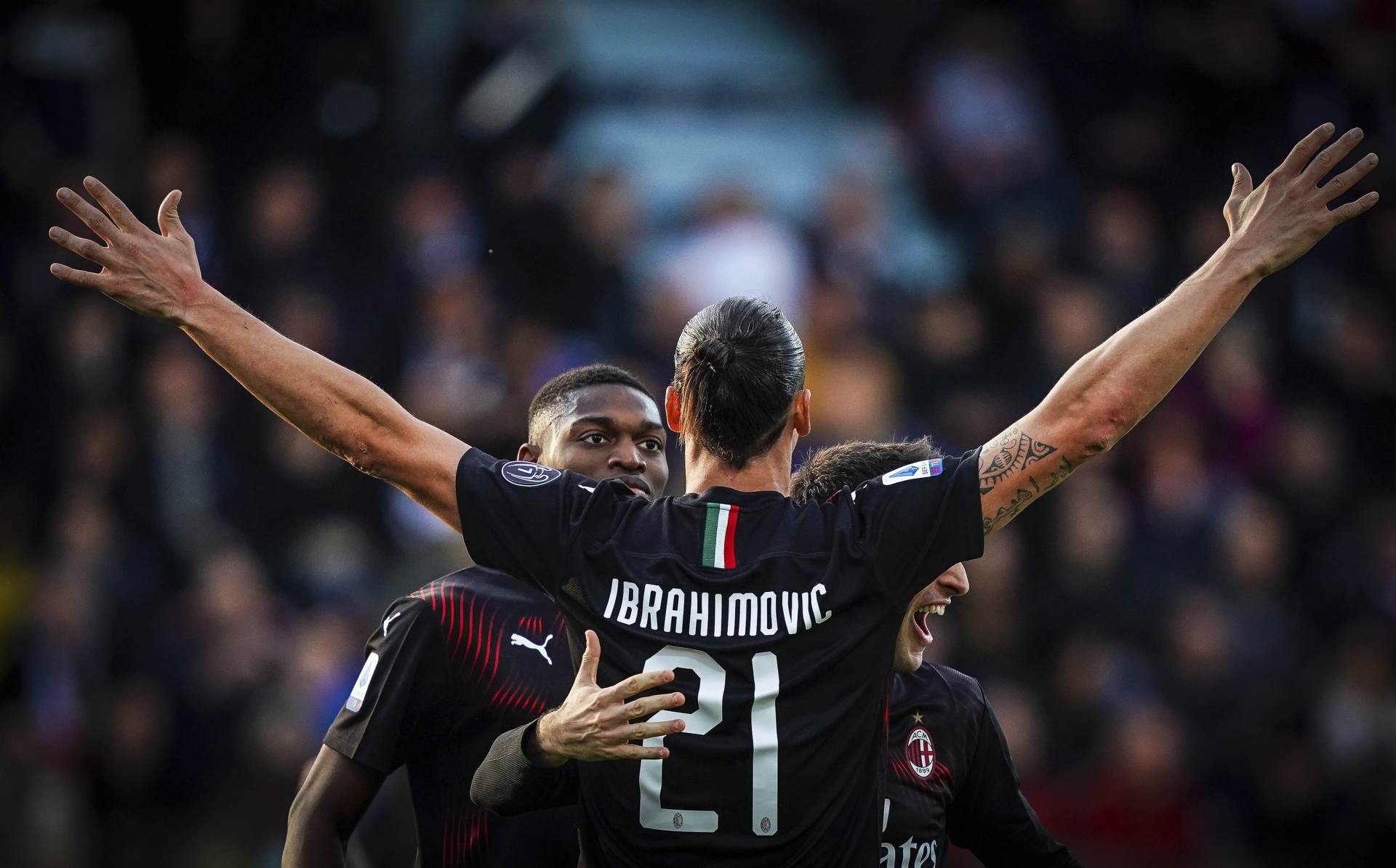  Zlatan Ibrahimović Milan - Udineze Nindža potez 