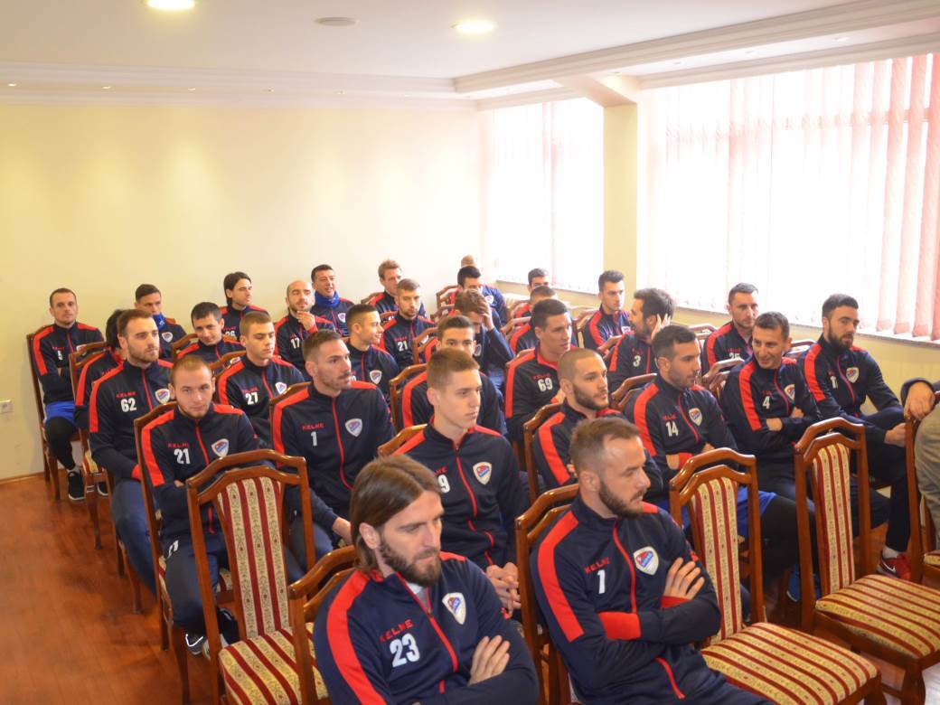  FK Borac početak priprema januar 2020. 
