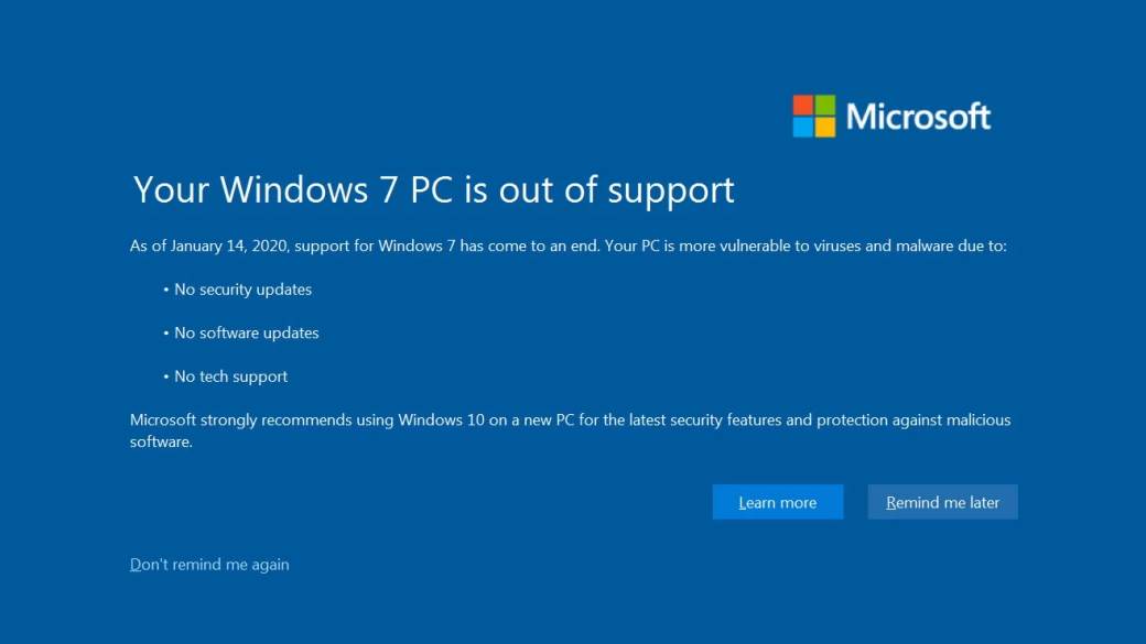   Windows 7 kraj podrške prelazak na Windows 10 Windows 10 besplatno ažuriranje Windows 10 upgrade 