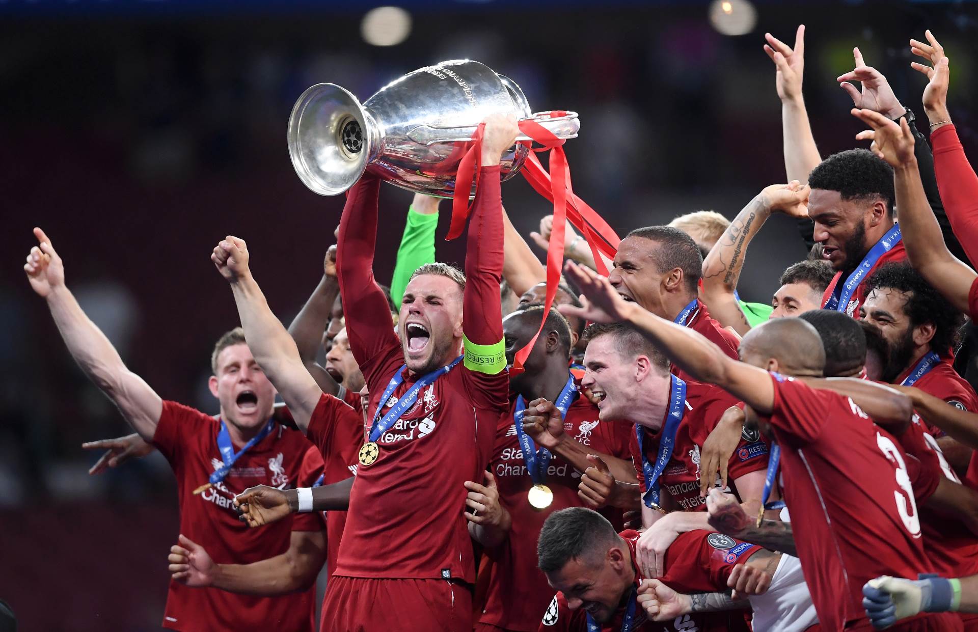  UEFA Liga šampiona tim godine 2019 Van Dajk Mesi Ronaldo Liverpul 