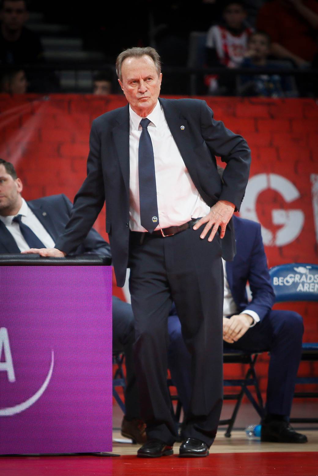  Evroliga Crvena zvezda - Alba trener Garsija Reneses povreda Stefan Peno 