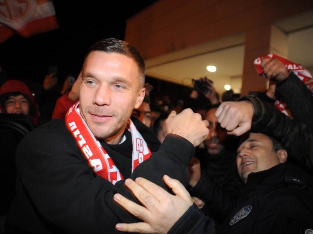  Lukas Podolski u Antalijispor 