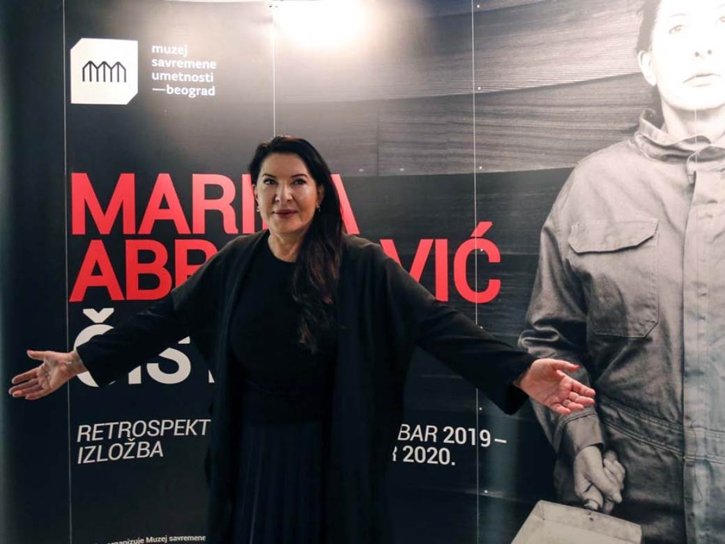  Marina Abramović izložba "Čistač" 