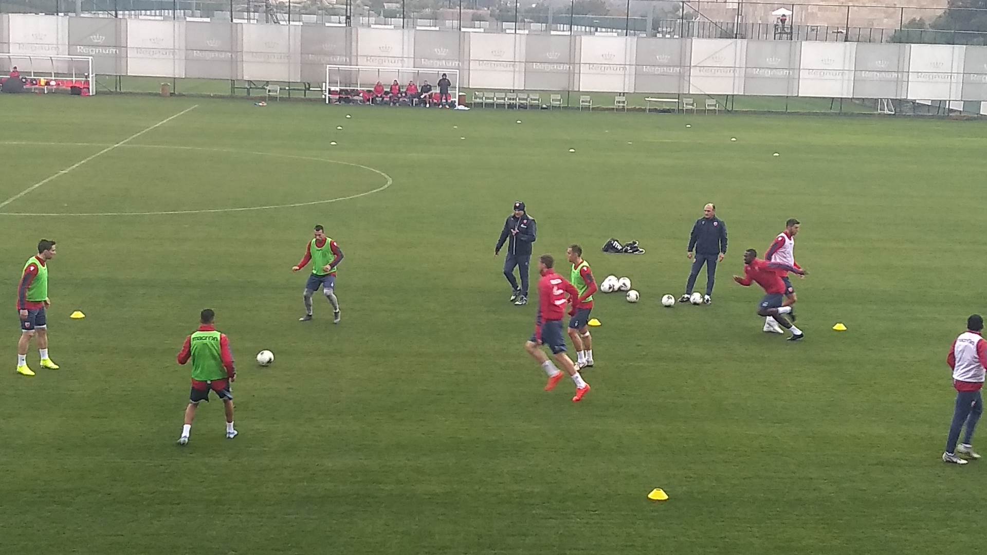  Selektor Bugarske Georgi Dermandžijev gledao trening FK Crvena zvezda u Antaliji 