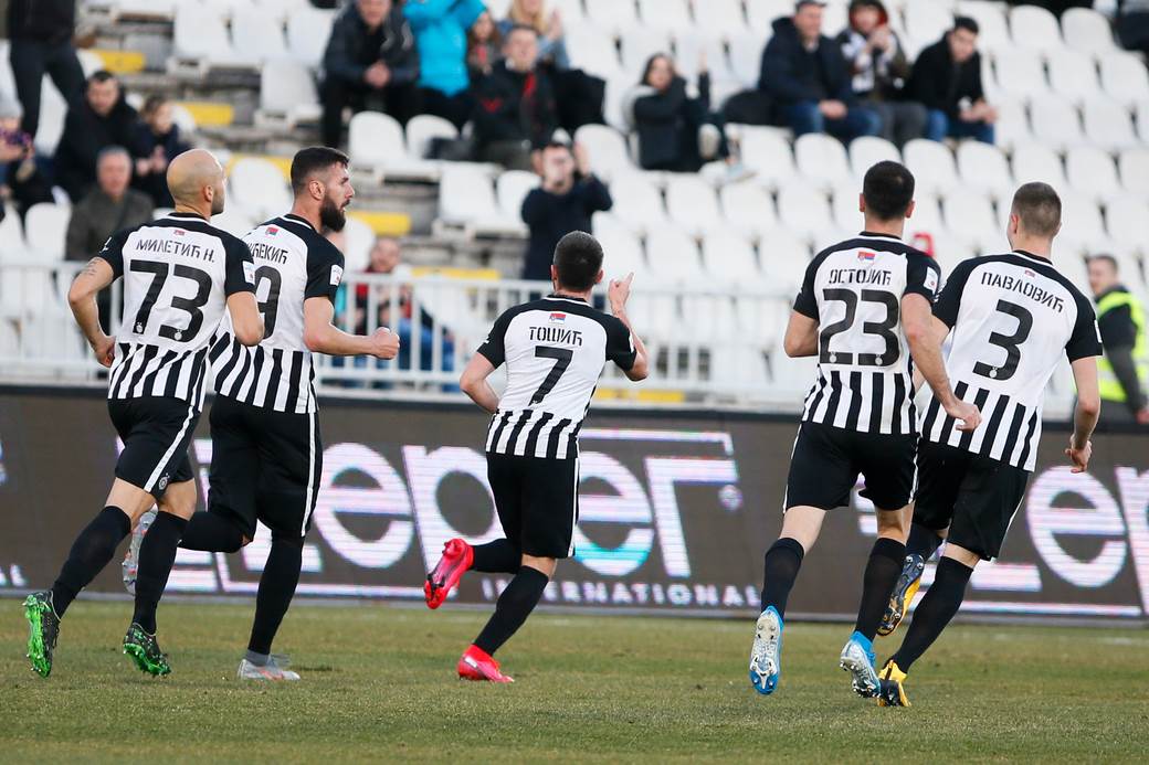  Sjajni golovi Tošića i Natha, Partizan snažno "otvorio" proleće 