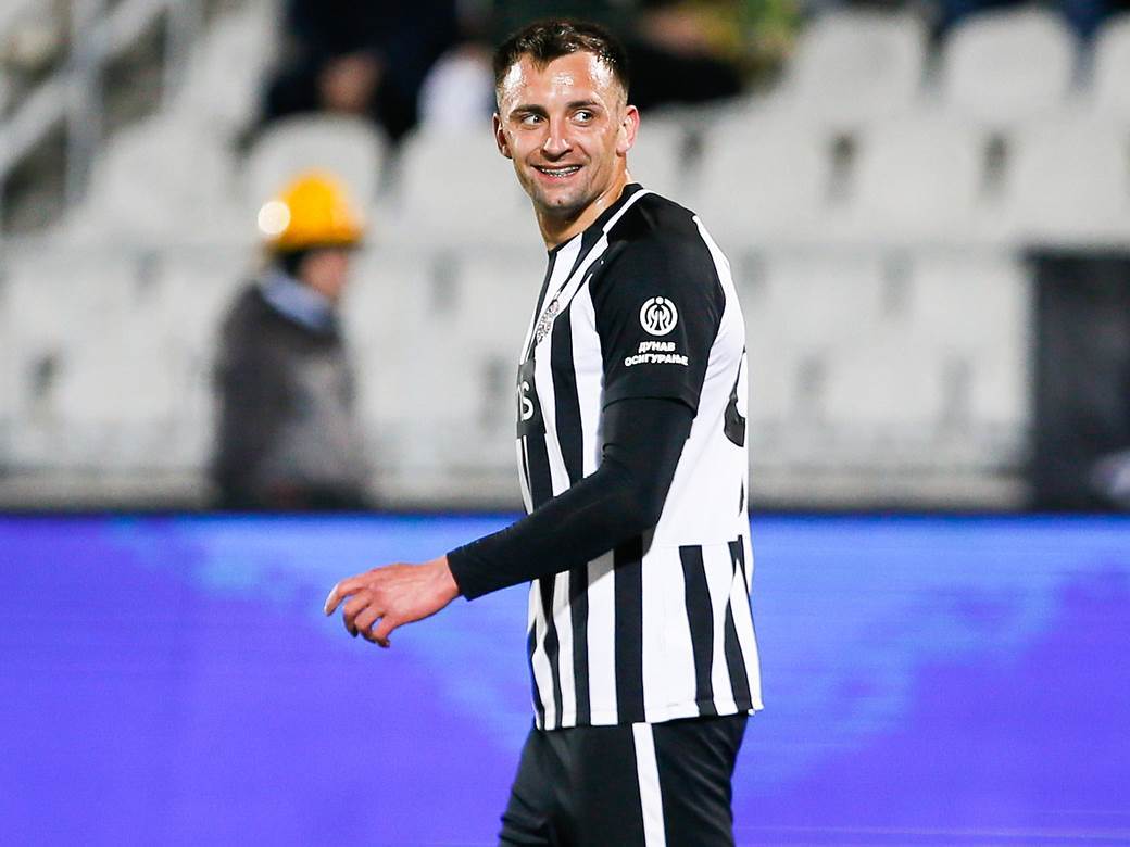  Bojan Matić debi za Partizan 