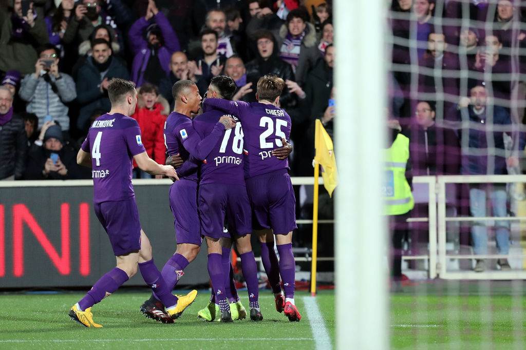  Fiorentina - Milan 1:1, Serija A, 25. kolo 