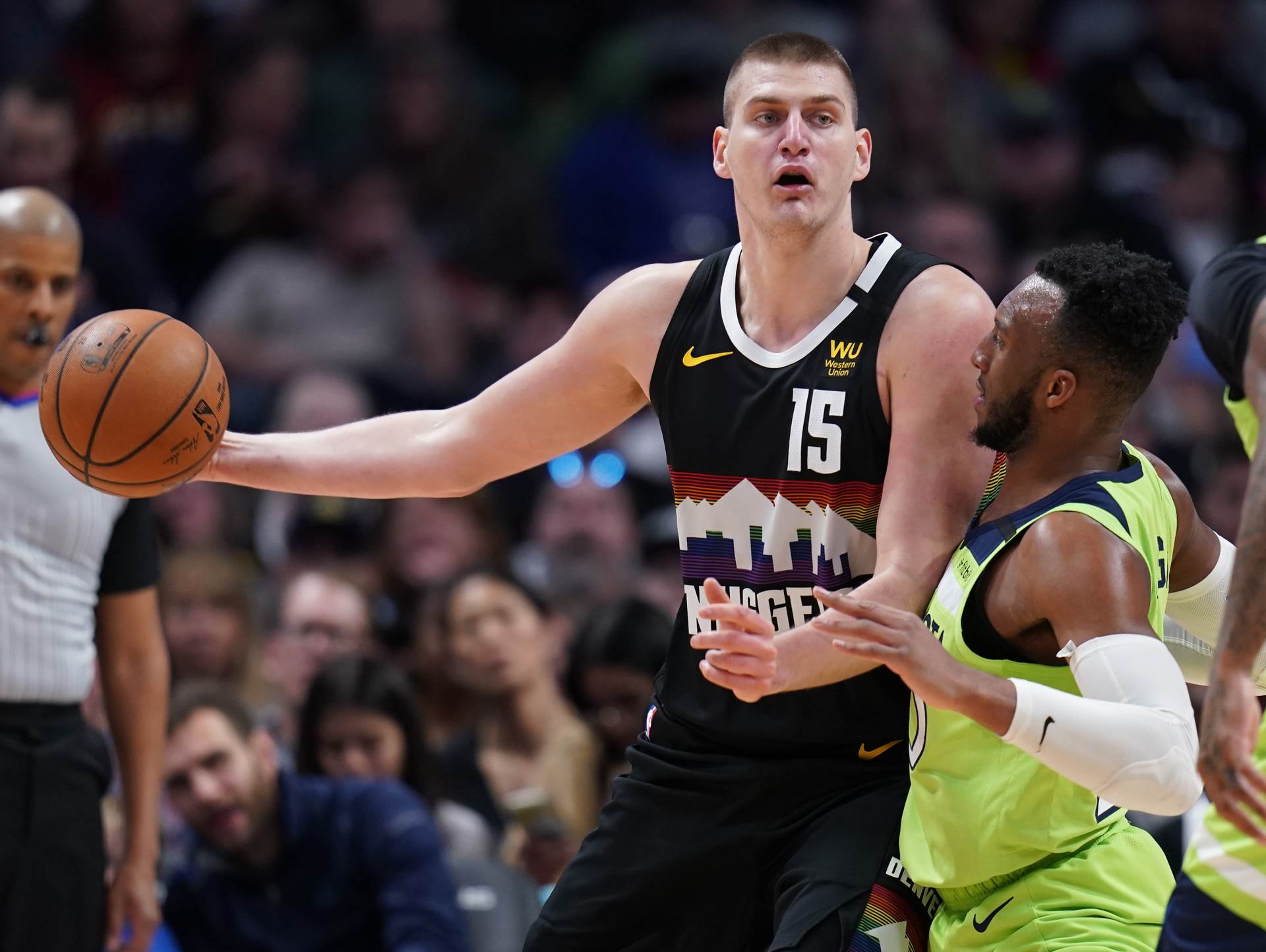  NBA rezultati DENVER NAGETS - MINESOTA TIMBERVULVS 128:116 Nikola Jokić 24 poena 