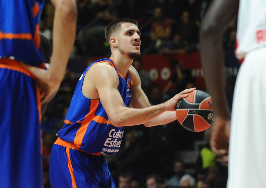  Evroliga Valensija - Fenerbahče Vanja Marinković 24 poena 