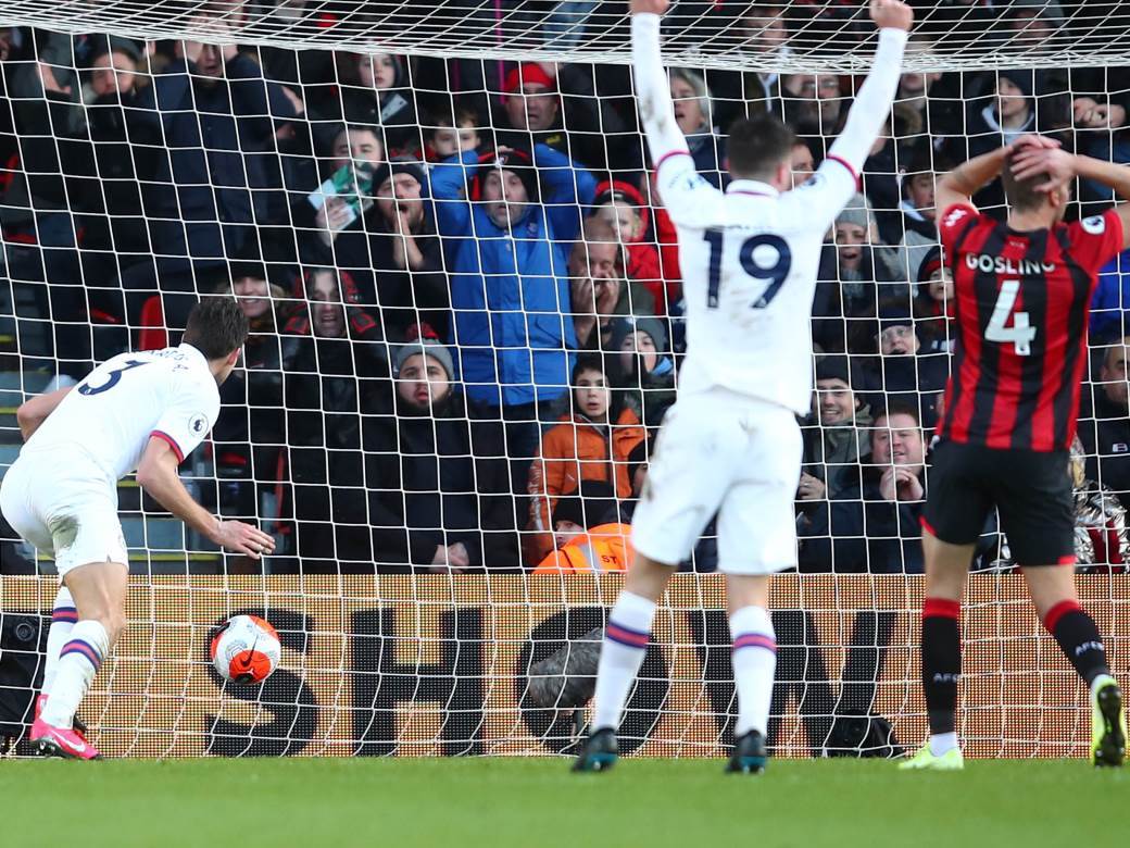  Bornmut - Čelsi 2:2 Premijer liga 28. kolo 