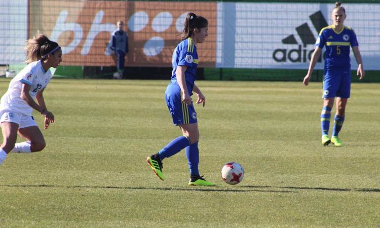  BiH - Izrael 1:0, ženski fudbal 
